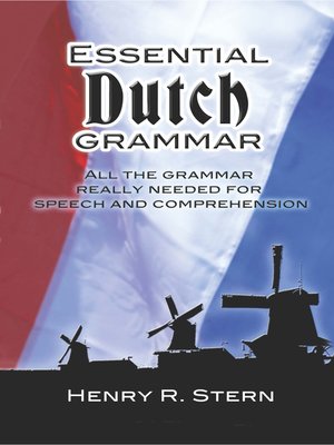 cover image of Essential Dutch Grammar